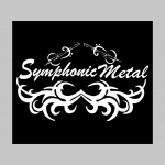 Symphonic Metal čierne trenírky BOXER s tlačeným logom, top kvalita 95%bavlna 5%elastan